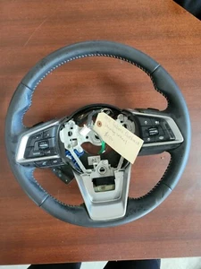 2021 SUBARU LEGACY OUTBACK BLACK STEERING WHEEL PADDLE SHIFTER OEM - Picture 1 of 4