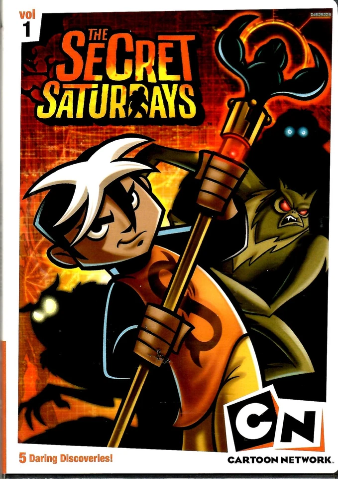 Secret Saturdays - Volume One - Children & Family - Cartoon Network - New DVD - Image 1 of 2