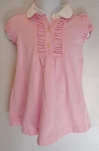 Ralph Lauren Kleid Baby Mädchen 9 Monate Rosa Kurzarm Sommer Strick - Bild 1 von 2