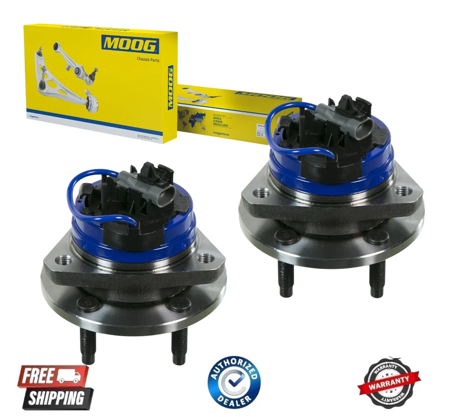 MOOG para 08 09 10 Pontiac G6 Saturn Aura Chevy Malibu cubo de cojinete de rueda delantera Foto 1 de 1