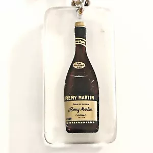Portachiavi Remy Martin Cognac forma bottiglia smalto acrilico borbonico Francia - Foto 1 di 9