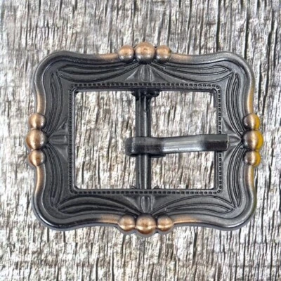 TEXAS UNIQUES Three Berry Antique Copper Buckle CON448-3-Berry-AC