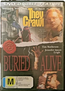 They Crawl(2002)and Buried Alive(1990) 2 Great Movies DVD Region 4 Tim Matheson - Picture 1 of 5