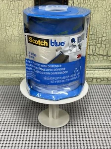 Scotch PTD2093EL-24-S Pellicola per mascheratura pre-nastrata in plastica 24 W in. x 90 L ft. - Foto 1 di 6
