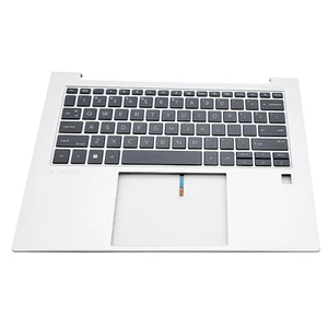 New US Palmrest w/Backlit Keyboard Silver For HP Elitebook 840 G9 845 N09058-001 - Picture 1 of 7