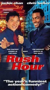 Chris Tucker & Jackie Chan: Rush Hour (VHS, Crime/Buddy, 1998) - Picture 1 of 2