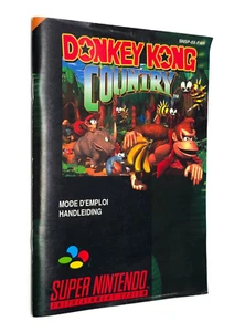 Donkey Kong Country Super Nintendo SNES Instruction Booklet Manual FAH - Picture 1 of 2