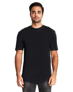 Next Level Apparel 3602 Men's Cotton Long Body Crew Short Sleeve Stylish T-Shirt - Picture 1 of 7