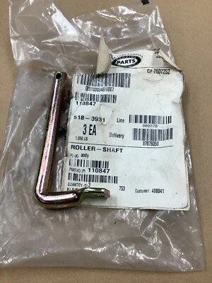 NEW GENUINE OEM TORO PART # 110847 ROLLER-SHAFT; REPLACES 102770, 108799, 110137 - Image 1 of 4