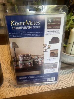 RoomMates Papel Pintado Prepasado Recortes Americana Sampler Nuevo en Paquete NUEVO Foto 1 de 4