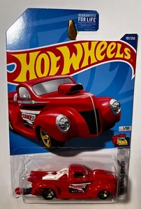 2022 HOT WHEELS RED '40 FORD PICKUP 1/10 DRAG STRIP SERIES - Picture 1 of 2
