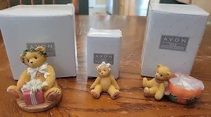 Cherished Teddies Avon Exclusive Lot of 3 - 455602 470333 & 516651 - Picture 1 of 7