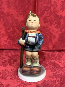 HUMMEL GOEBEL "LITTLE HIKER" FIGURINE #16/1 TMK 5  - Picture 1 of 6