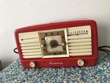 Jewel 5057U artone Am Tube Clock Radio (1950)
