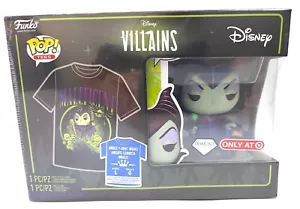 T-shirt Funko Pop Disney Villains Malefica DIAMANTE grande bersaglio esclusiva - Foto 1 di 8
