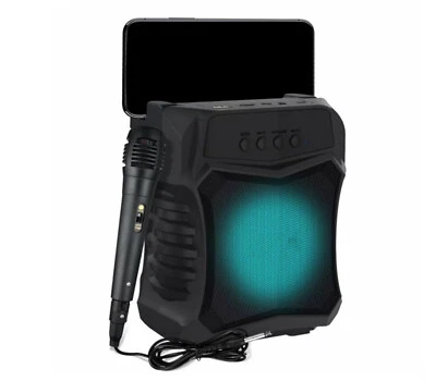 Cassa Speaker Bluetooth Karaoke 1 Microfono Portatile Wireless Q-S53 - Immagine 1 di 4