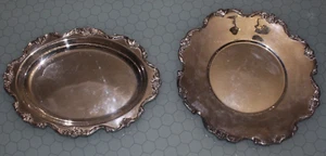 Vintage Wallace Royal Rose #9845 Tablett und 9810 Angebot machen - Bild 1 von 9