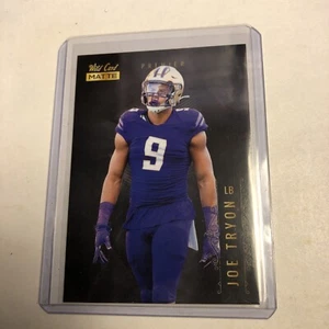 2021 Wild Card Matte Black Premier Joe Tryon #MBC-32 - Imagen 1 de 2