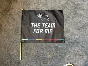 Derby County 'The Team For Me' Official Club Flag - Brand New - Picture 1 of 2