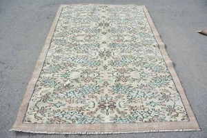 Oushak Teppiche, 5,3x8 ft große Teppiche, bunter Teppich, türkische Teppiche, Vintage Teppich - Bild 1 von 6