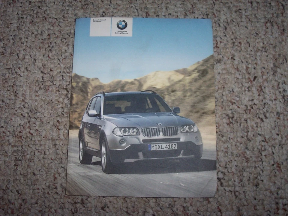 BMW X3 2007 SUV manual del propietario guía del usuario 3,0 L xz Foto 1 de 1