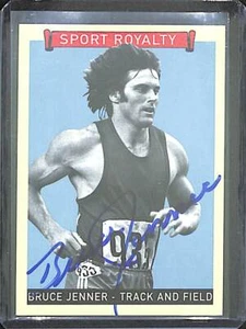 2008 Upper Deck Goudey Sport Royalty Autograph #GSR-JE Bruce Jenner - Picture 1 of 2