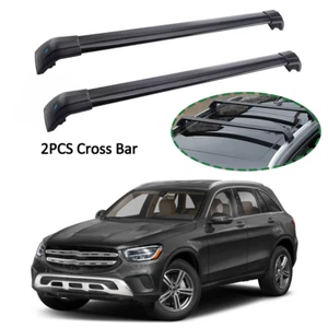 Barra transversal de 2 piezas para Mercedes-Benz GLC X253 2016-2022 barra de techo barra de carga equipaje - Imagen 1 de 14