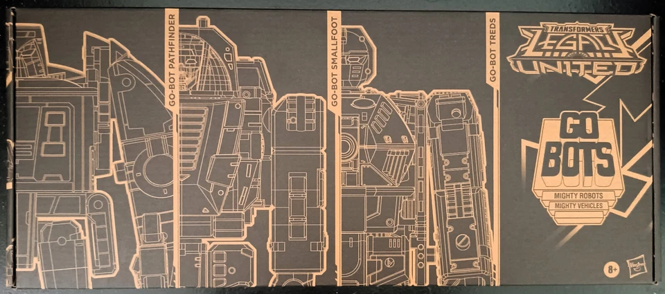 TRANSFORMERS GENERATIONS SELECTS LEGACY UNITED GO-BOT GUARDIANS 3-PACK SEALED - Image 1 of 4