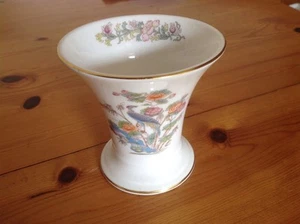 Wedgewood Kutani Crane kleine Vase - Bild 1 von 2