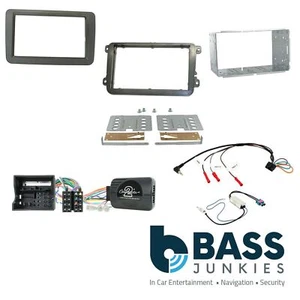 Car Stereo Double Din Fascia Steering Wheel Kit CTKVW16 To Fit VW Beetle 2015 On - Picture 1 of 1