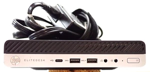 HP EliteDesk 800 G4 DM Intel i5-8500T 2.1GHz 16GB RAM 256GB SSD Adapter Grade B - Afbeelding 1 van 7