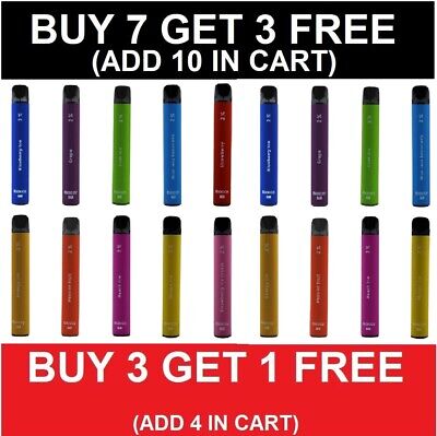 IBACCY BAR DISPOSABLE Vape POD Kit 600puffs Pen Kit 0mg/20mg | Buy 3 Get 1 Free • 8.09£
