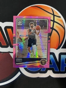 π 2020-21 Donruss optic- Jamal Murray- Pink Hyper prizm- #6-Denver Nuggets π - Picture 1 of 2