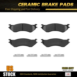 Front Ceramic Brake Pads w/Hardware for Ford Expedition F-150 F-250 Navigator - Picture 1 of 6