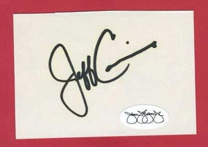 Autógrafo de tarjeta de índice Jeff Conine corte JSA firmado automático - Imagen 1 de 1