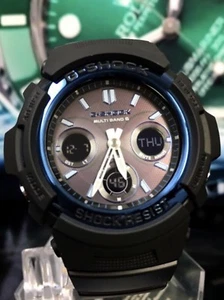 [Mint] CASIO G-SHOCK AWG-M100SB-2AER Radio Solar World Time LED from Japan #155 - Picture 1 of 12