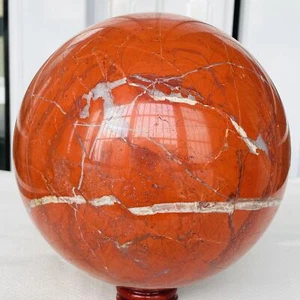 Natural Red jasper Sphere Quartz Crystal reiki Ball Healing 4440G - Picture 1 of 12