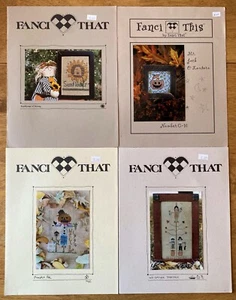 4 FANCI THAT Herbst/Herbst Kreuzstichkarten - Sonnenblume, Kürbis, Erntedankfest - Bild 1 von 5