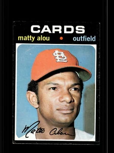 St. Louis Cardinals Matty Alou #720 Baseball Excellent top - Picture 1 of 2