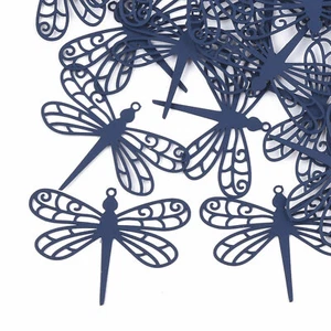 2 x Dragonfly Filigree - Charcoal Blue - Bild 1 von 1