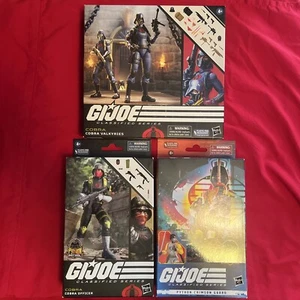 GiJoe Classified Cobra VALKYRIES Python Patrol Crimson Officer & Crimson Guard. - Picture 1 of 2