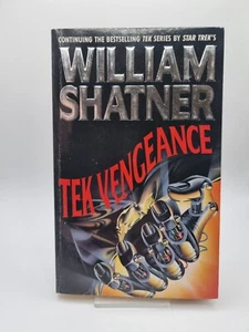 Tek Vengeance, William Shatner, Science Fiction Paperback Book - Foto 1 di 4