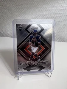 Panini Prizm 21 - Justin Fields RC ROOKIE EMERGENT - Chicago Bears #E-4 - Bild 1 von 2