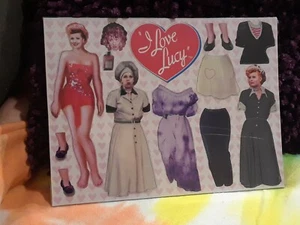 I Love Lucy Magnetic Dress Up Phone Mix N Match Magnetic Doll Set CBS Inc 1996 - Bild 1 von 2