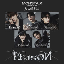 MONSTA X REASON 12th Mini Album JEWEL Ver. CD+Photo Book+Card+Poster+GIFT SEALED