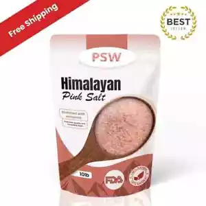 Sale rosa dell'Himalaya Kosher commestibile 10 libbre per cucinare minerali a grani fini PREZZO BASSO - Foto 1 di 9