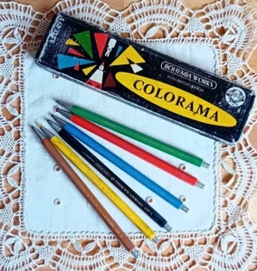Bohemia Fallbleistifte Color Druck Stifte Vintage Blech Dose Retro Colorama DDR  - Bild 1 von 9