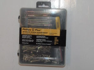 Phillips Plus Interior Screw Assortment Kit w/Screw Driver- 194 Count(LC-3) - Picture 1 of 2