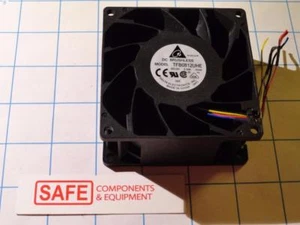 Delta TFB0812UHE 80mmX38mm Bearing Fan DC12V 2.34A 4-Wire 106CFM MM-307 - Picture 1 of 3