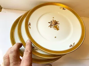 3 ROYAL COPENHAGEN GOLDENER KORB SPEISETELLER 10" 595 10519 - Bild 1 von 9
